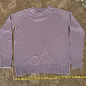 Lavender Crew Neck Sweater